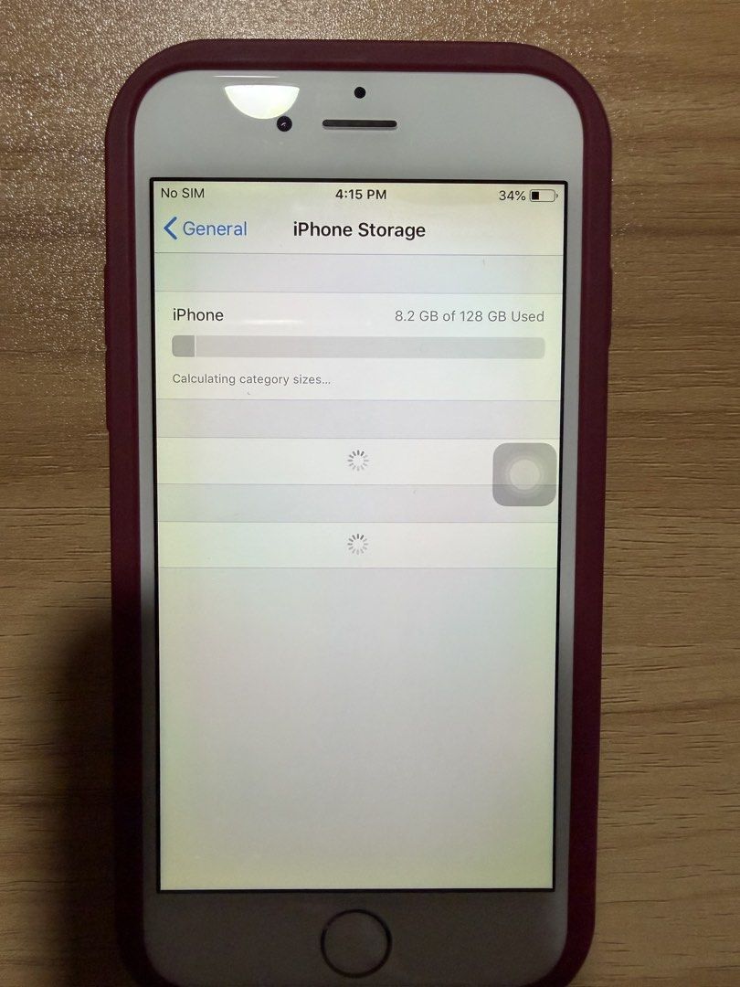 iPhone 6 (Category: iPhone 6 Series) located in Taguig. Submitted by alexugh (Listing ID 1470427229, Image 3). Description: -All buttons working -No cracks/dents -128 gb - Any sim -Fingerprint working -Unit, Case included -slight yellow sa side ng screen sign of aging/ slight scratches - Near BGC loc (can lalamove sdd) - gcash/ go tyme payment only.