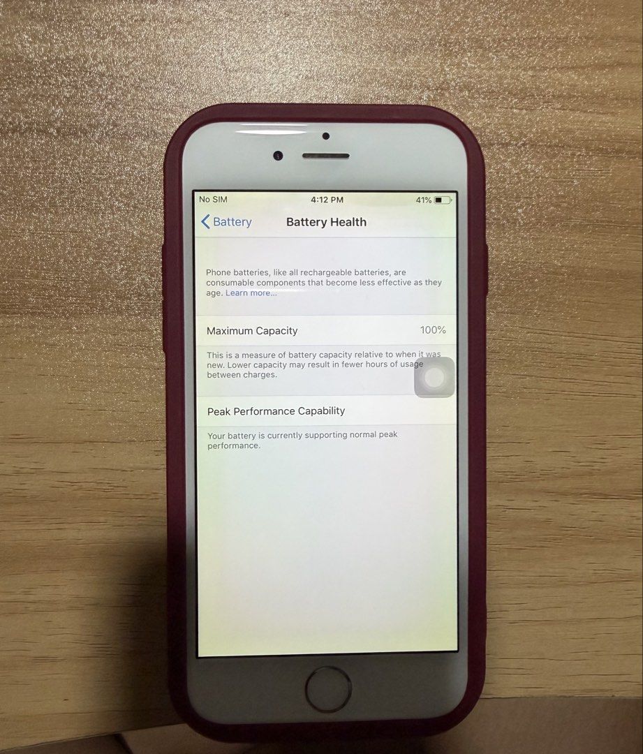 iPhone 6 (Category: iPhone 6 Series) located in Taguig. Submitted by alexugh (Listing ID 1470427229, Image 2). Description: -All buttons working -No cracks/dents -128 gb - Any sim -Fingerprint working -Unit, Case included -slight yellow sa side ng screen sign of aging/ slight scratches - Near BGC loc (can lalamove sdd) - gcash/ go tyme payment only.