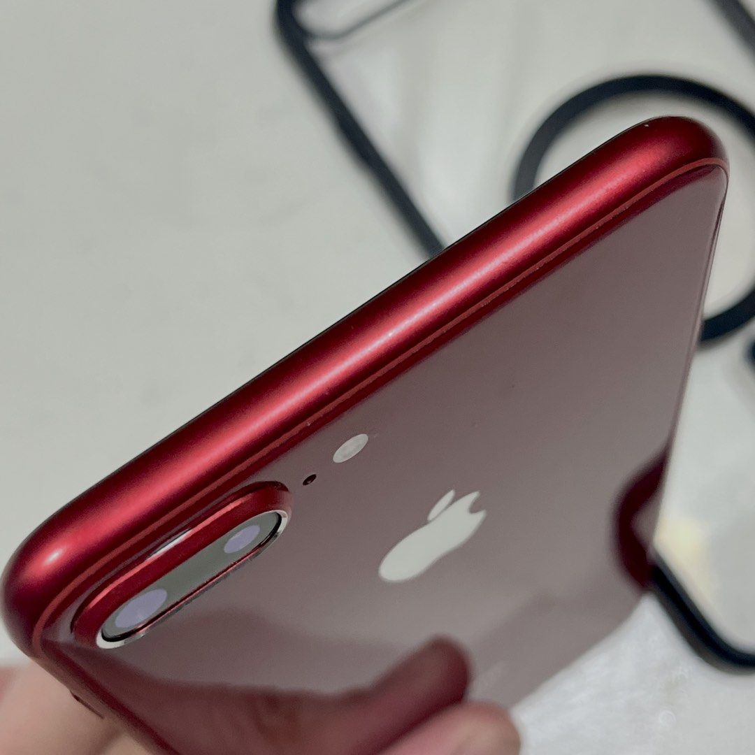 IPhone 8 Plus 256gb Product Red (Category: iPhone 8 Series) located in Manila. Submitted by rovintuico05598 (Listing ID 1470544569, Image 2). Description: Please read all details before asking. Selling iPhone 8 Plus -256gb -Product RED -OPENLINE (Any sim pwede) -NTC APPROVED -Updated to iOS 16.7.16 Package Includes: iPhone 8 Plus Case Camera Lens Protector (already installed) Smoothness: 98% (No Dents) Battery Health: 100% Fingerprint: ✅ Truetone