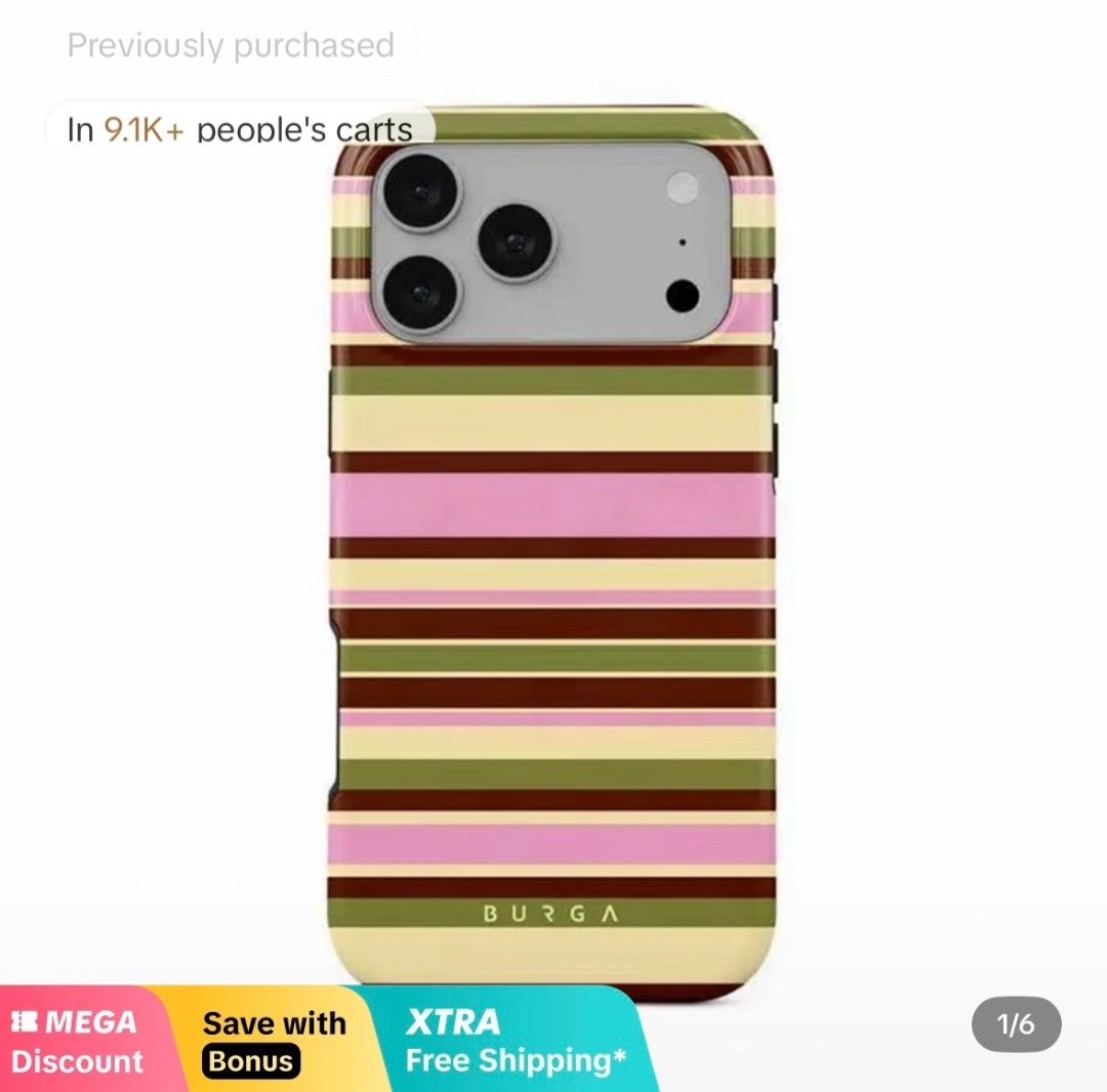 iPhone Case (Category: Everything Else Others) located in Caloocan City. Submitted by whiterrarri (Listing ID 1470540380, Image 1). Description: iphone 13 case stripes.