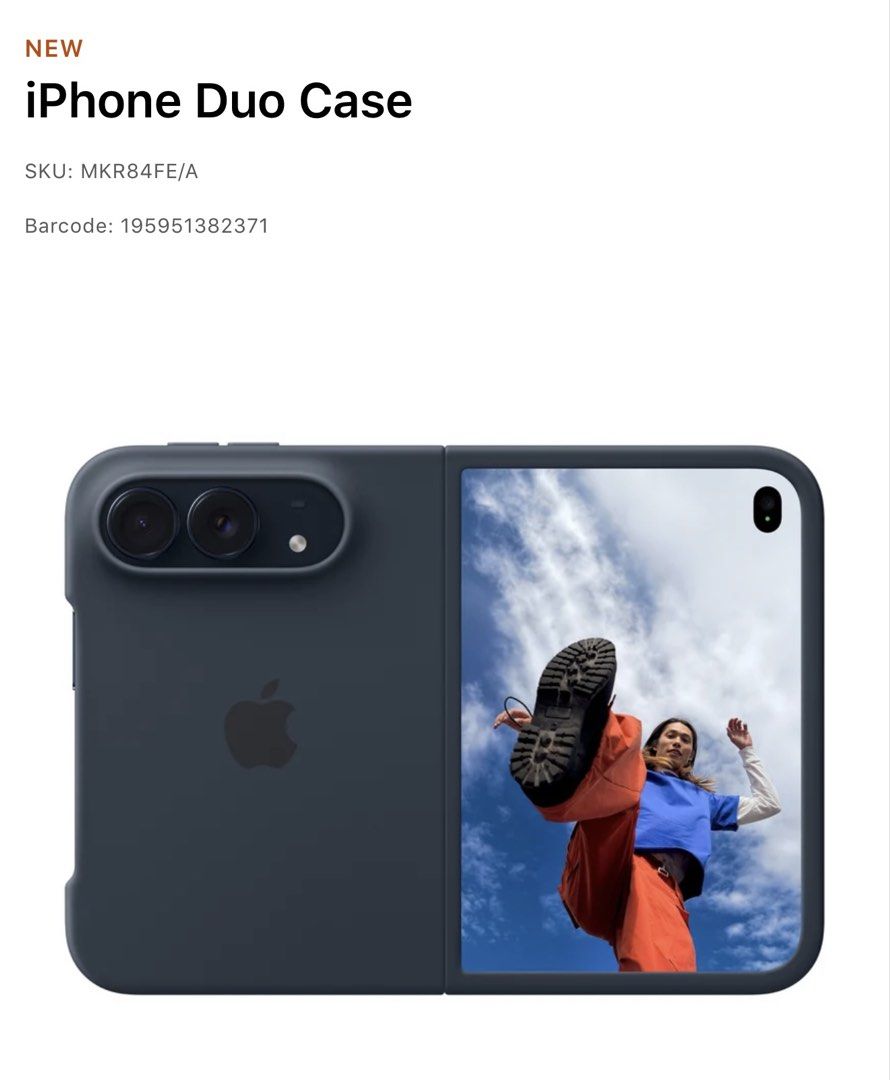 iPhone Duo Navy Blue / Sand MagSafe Case, Mobile Phones & Gadgets ...