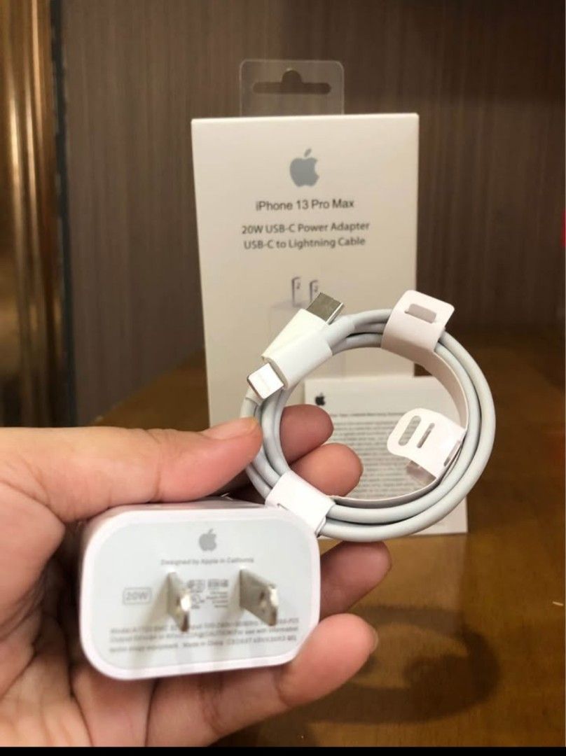 iPhone x to iphone 13pro max compatible (Category: Chargers & Cables) located in Manila. Submitted by ziyaccessoriesph (Listing ID 1470546642, Image 1). Description: 20watts Adapter 1m Cable Type c To lightning Compatible iphone 7 to ip 13 pro max Cod via Lalamove Meet up Manila Pm for more info..