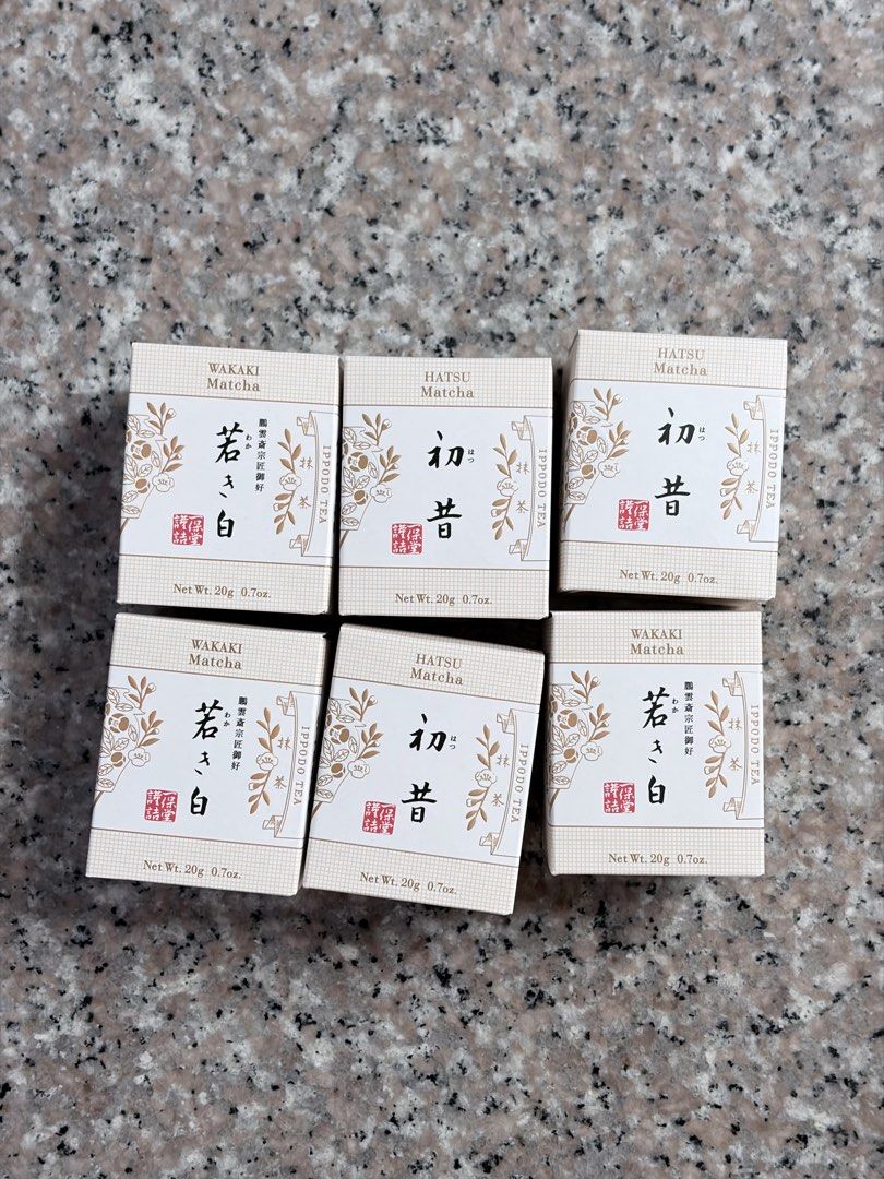 Ippodo Matcha powders (Category: Beverages) located in Binan City. Submitted by rl.ldl (Listing ID 1470435081, Image 1). Description: Best For: Daily iced matcha lattes, refreshing usucha, smoothies, and green tea baking. • Net Weight: 20g Box • Origin: Kyoto, Japan 🇯🇵 • Condition: 100% Brand New, Factory Sealed Taste Profile: Refreshing • Light Body • Brisk Astringency • Crisp Finish Send a message to order.