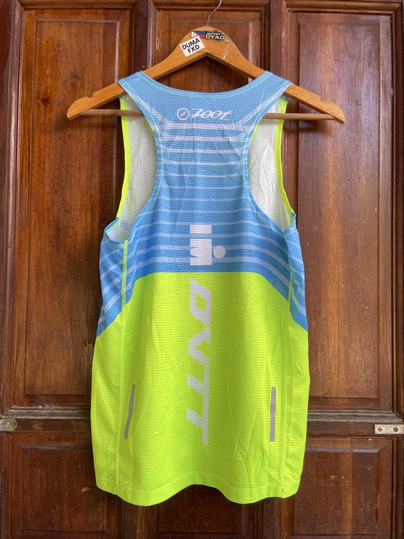 IRON MAN RUNNING SINGLET‼️‼️ (Category: Activewear) located in Dumaguete. Submitted by Jazpherto (Listing ID 1470420093, Image 2). Description: IRON MAN 17 width. 25.5 length s on tag good as new, no issue 450+85 shipping fee.