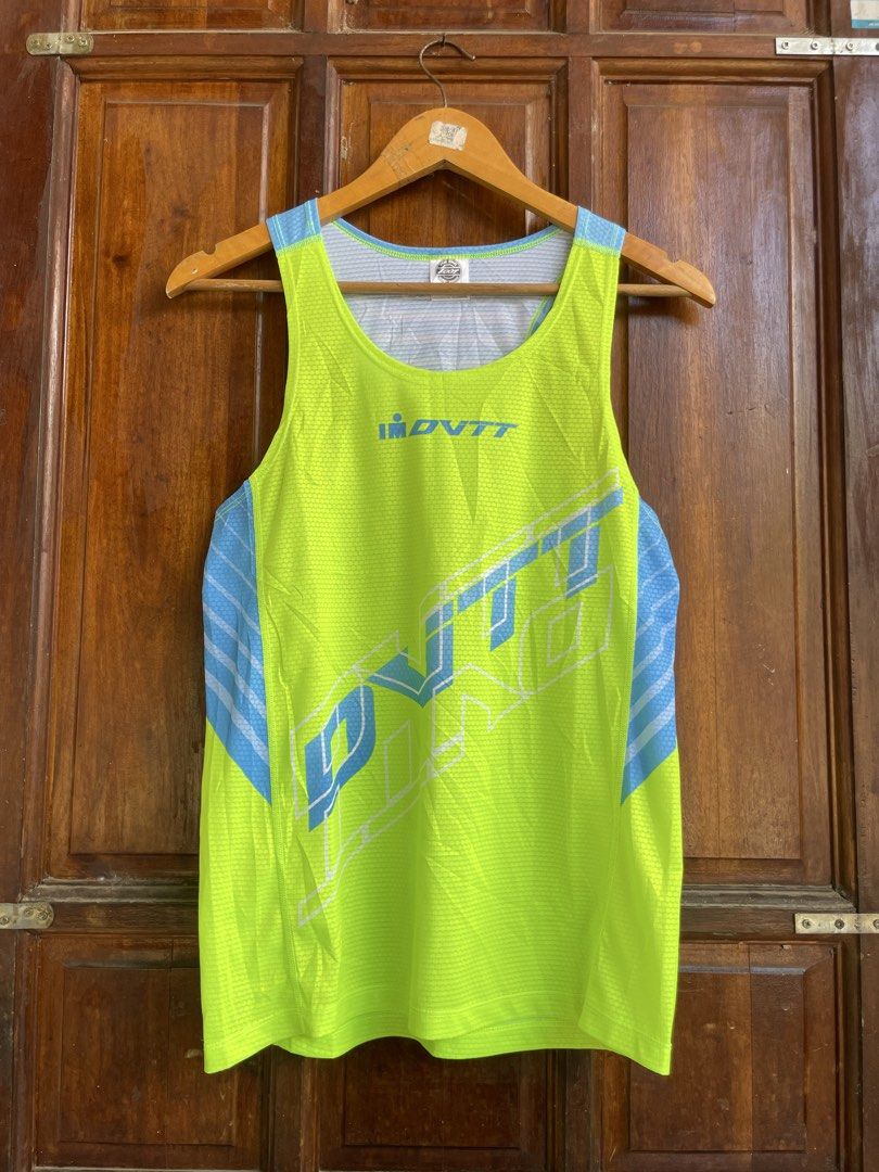 IRON MAN RUNNING SINGLET‼️‼️ (Category: Activewear) located in Dumaguete. Submitted by Jazpherto (Listing ID 1470420093, Image 1). Description: IRON MAN 17 width. 25.5 length s on tag good as new, no issue 450+85 shipping fee.
