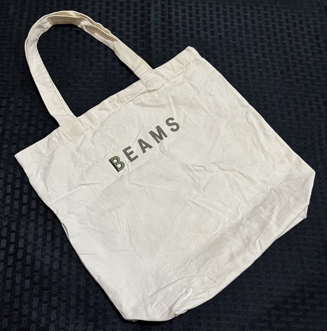 Japan BEAMS Canvas Tote Bag (Category: Tote Bags) located in Mangaldan. Submitted by janzyvi (Listing ID 1470401026, Image 2). Description: .