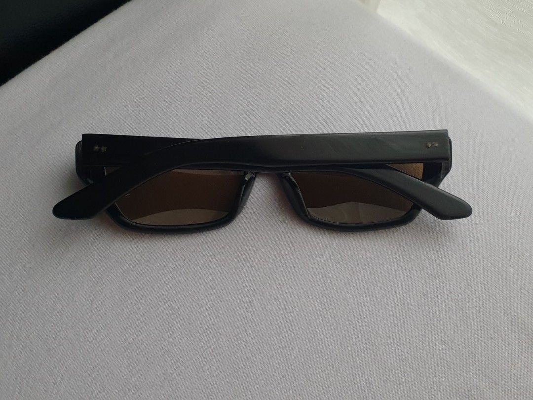 Japan Vintage Thick Acetate Sunglasses (Category: Sunglasses & Eyewear) located in Quezon City. Submitted by WasalakTwo (Listing ID 1470446915, Image 3). Description: Bought in Japan 1960s to 1970s Rare and hard to come by Glass lens Goodcondition Still presentable Well preserved Open for delivery nationwide.