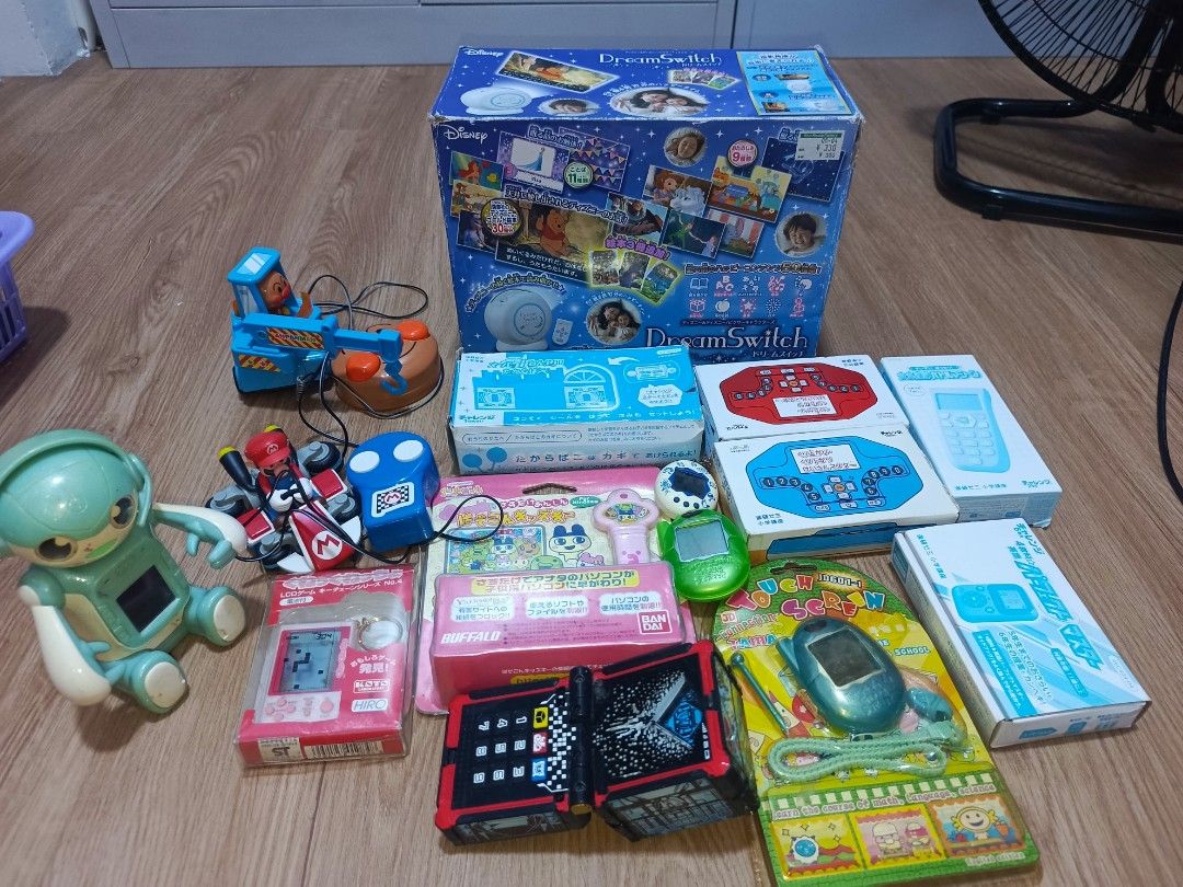 Japan virtual pets, interactive games (Category: Interactive Toys) located in Manila. Submitted by mimis_cart (Listing ID 1470353397, Image 1). Description: 250-850 each.