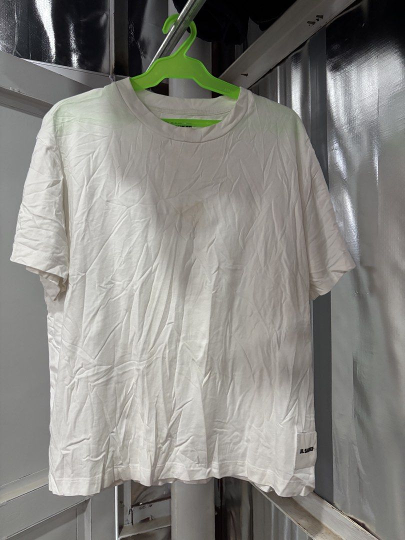 Jil Sander Tshirt (Category: Tshirts & Polo Shirts ) located in Puerto Princesa. Submitted by 18arc (Listing ID 1470450575, Image 1). Description: Jil Sander Tshirt Size: XL Dimes: 22x26.