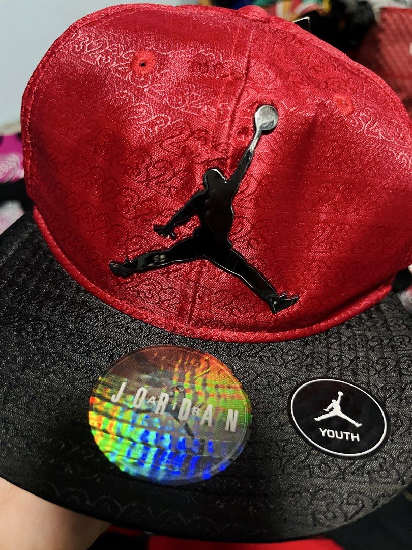 Jordan Metallic Logo AOP Snapback Cap (Category: Babies & Kids Fashion) located in Navotas City. Submitted by y2kikaystuff (Listing ID 1470361713, Image 3). Description: Jordan Metallic Logo AOP Snapback Cap Youth size 4-9 years old Brand new and Authentic From Japan 700 only Pm me.