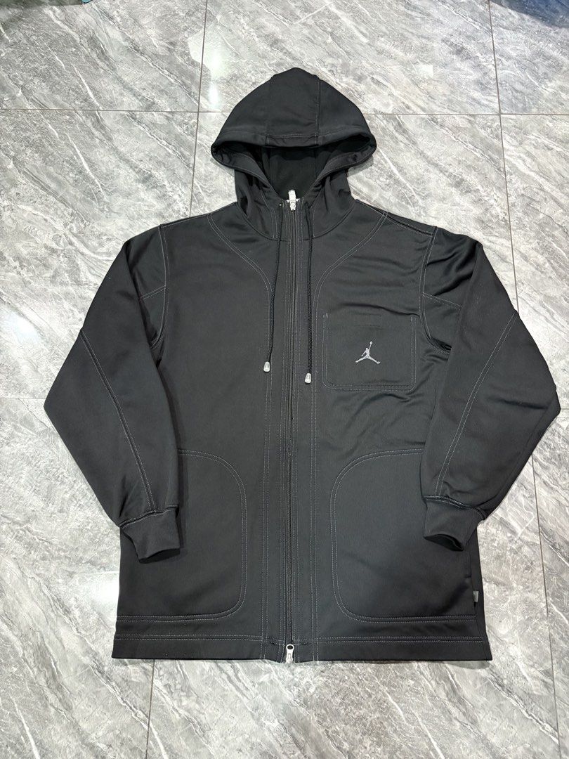 JORDAN VINTAGE HOODIE JACKET (Category: Coats, Jackets and Outerwear) located in Pasay City. Submitted by maads (Listing ID 1470426886, Image 1). Description: SIZE LARGE FITS XL W 24 X L 30 NO ISSUE.