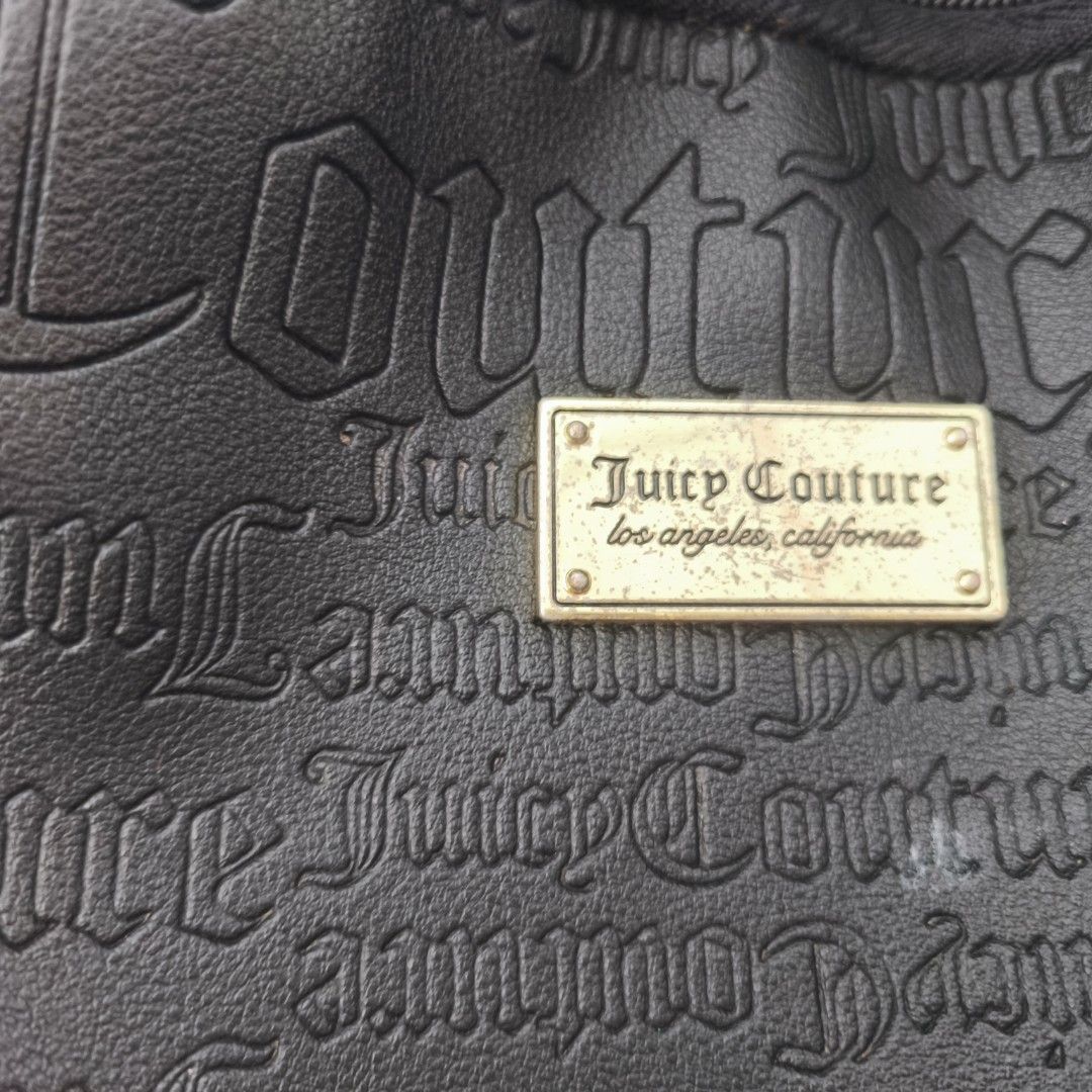 Juicy couture large size (Category: Backpacks) located in Las Pinas. Submitted by yel_olshoppe (Listing ID 1470388257, Image 3). Description: preloved bagpack juicy couture 700 only rate 8/10.