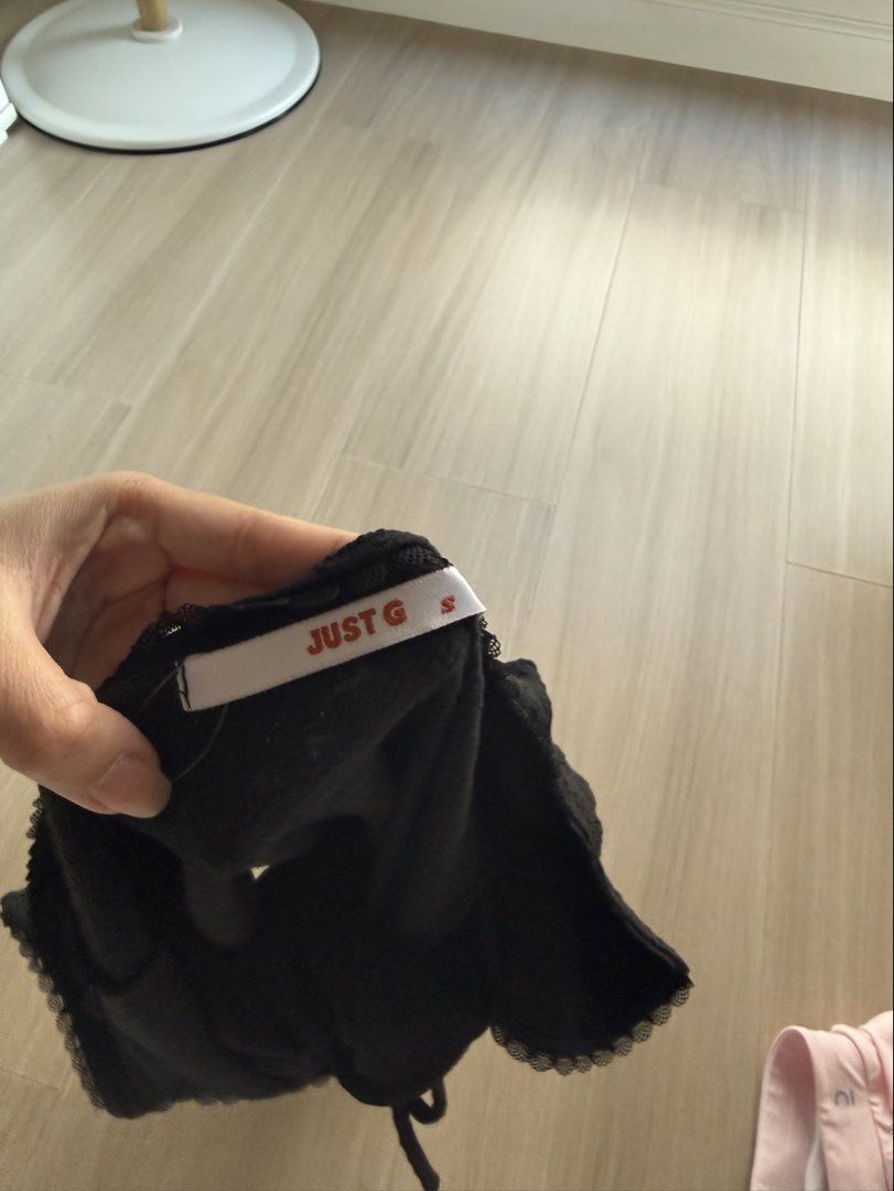 JUSTG black bodysuit with bow (Category: Sleeveless) located in Manila. Submitted by bella_boo (Listing ID 1470437002, Image 2). Description: have to sell by TUESDAY tags 🏷️ brandy melville subdued cotton on bershka stradivarius zara pull n bear hnm edikted.