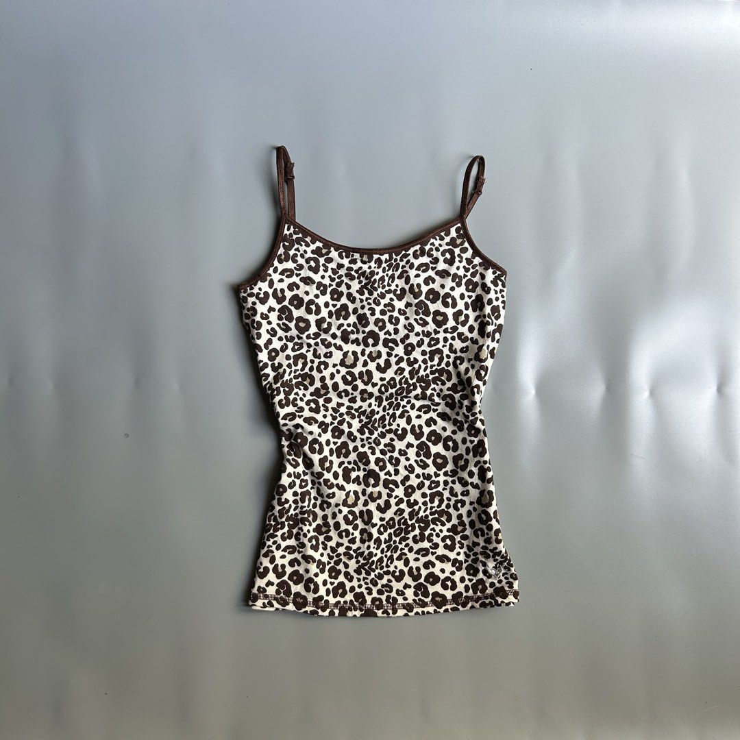 y2k justice leopard print tank top (Category: Others Tops) located in Liloan. Submitted by fairymary.ph (Listing ID 1470461984, Image 1). Description: READ BIO BEFORE BUYING✨ P150+sf brand: JUSTICE size: xxs (accurate measurements are on the photos) no issue.