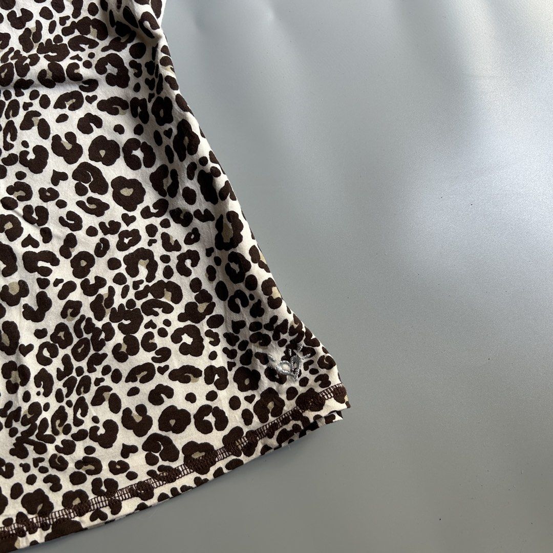 y2k justice leopard print tank top (Category: Others Tops) located in Liloan. Submitted by fairymary.ph (Listing ID 1470461984, Image 2). Description: READ BIO BEFORE BUYING✨ P150+sf brand: JUSTICE size: xxs (accurate measurements are on the photos) no issue.