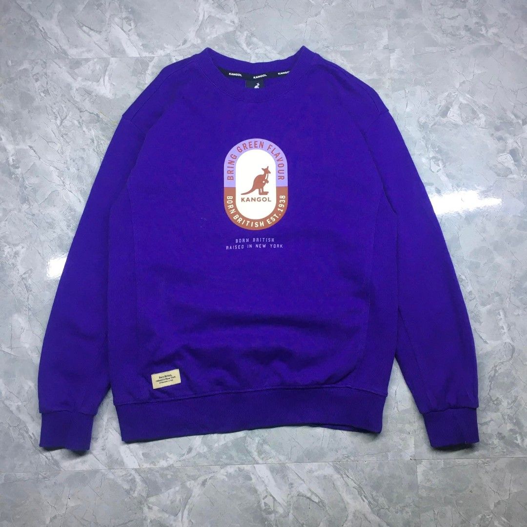 KANGOL Sweatshirt (Category: Babies & Kids Fashion) located in Kabacan. Submitted by hip_hunt (Listing ID 1470553907, Image 1). Description: 8-9 years old As new condition.