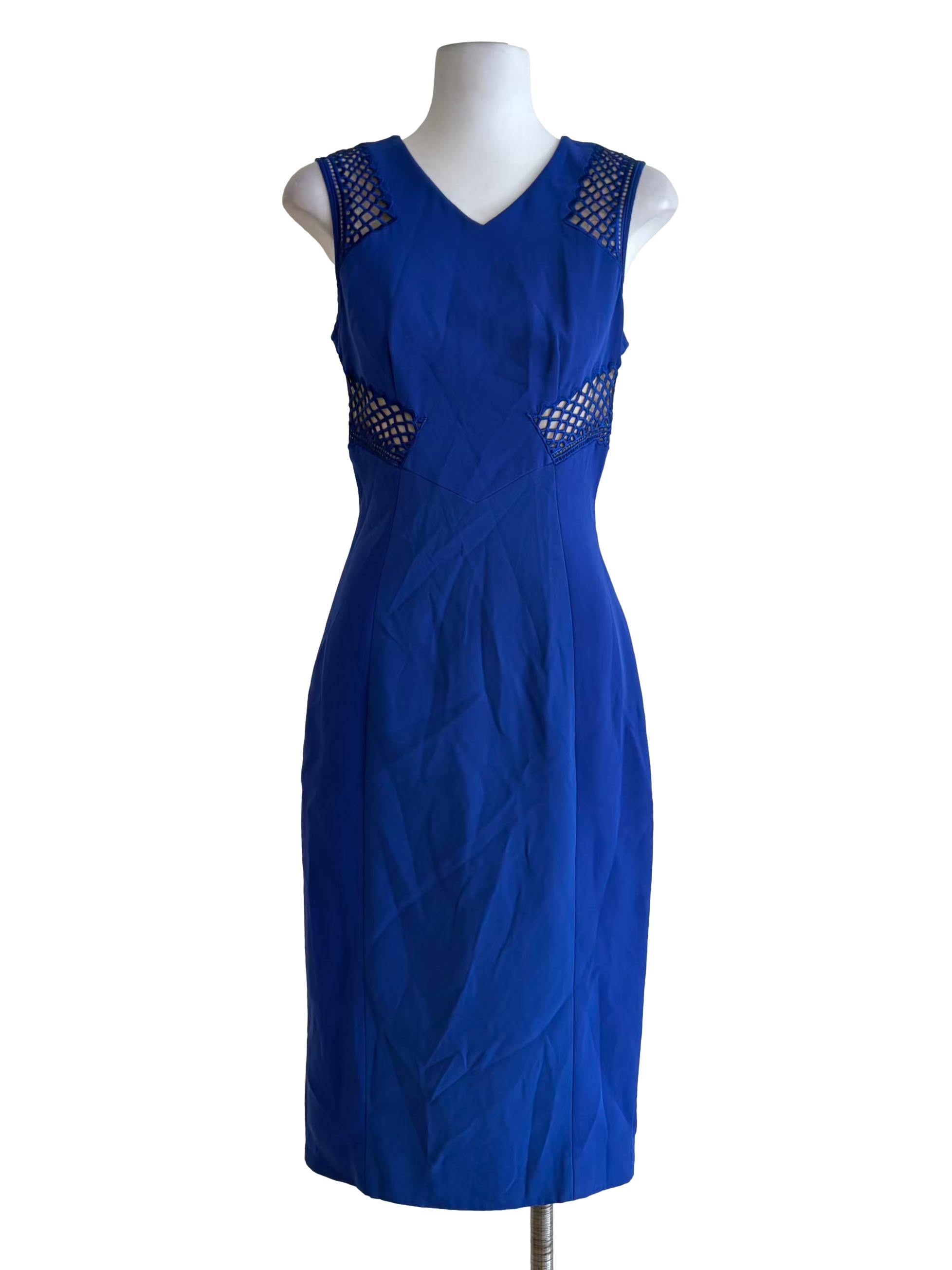Karen Millen Admiral Blue Sheath Dress #crssale, Women's Fashion ...