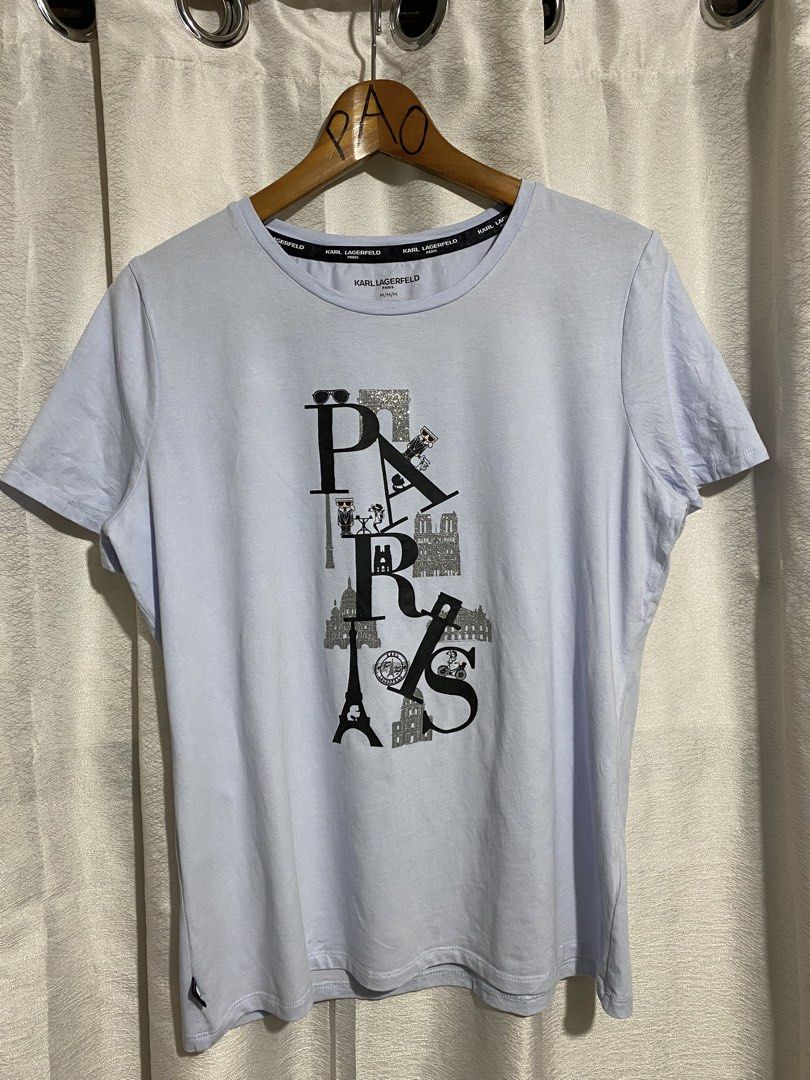 Karl Lagerfeld Paris for women's (Category: Shirts) located in Davao. Submitted by VapenDrip (Listing ID 1470465607, Image 1). Description: Karl Lagerfeld Paris for women's Medium on tag 25.5x20.5 Excellent to new condition Need wash only 480+sf.