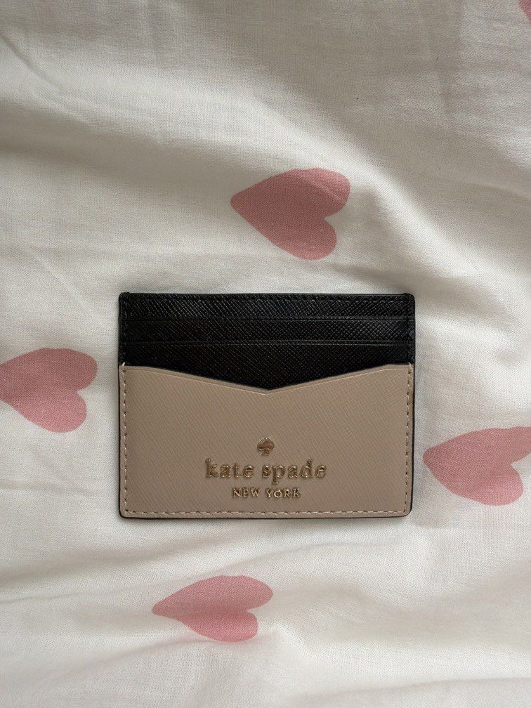 Kate Spade Cardholder (Category: Wallets & Card holders) located in Las Pinas. Submitted by thealyssacloset (Listing ID 1470555535, Image 1). Description: -Authentic -Don't use it anymore -In great condition.