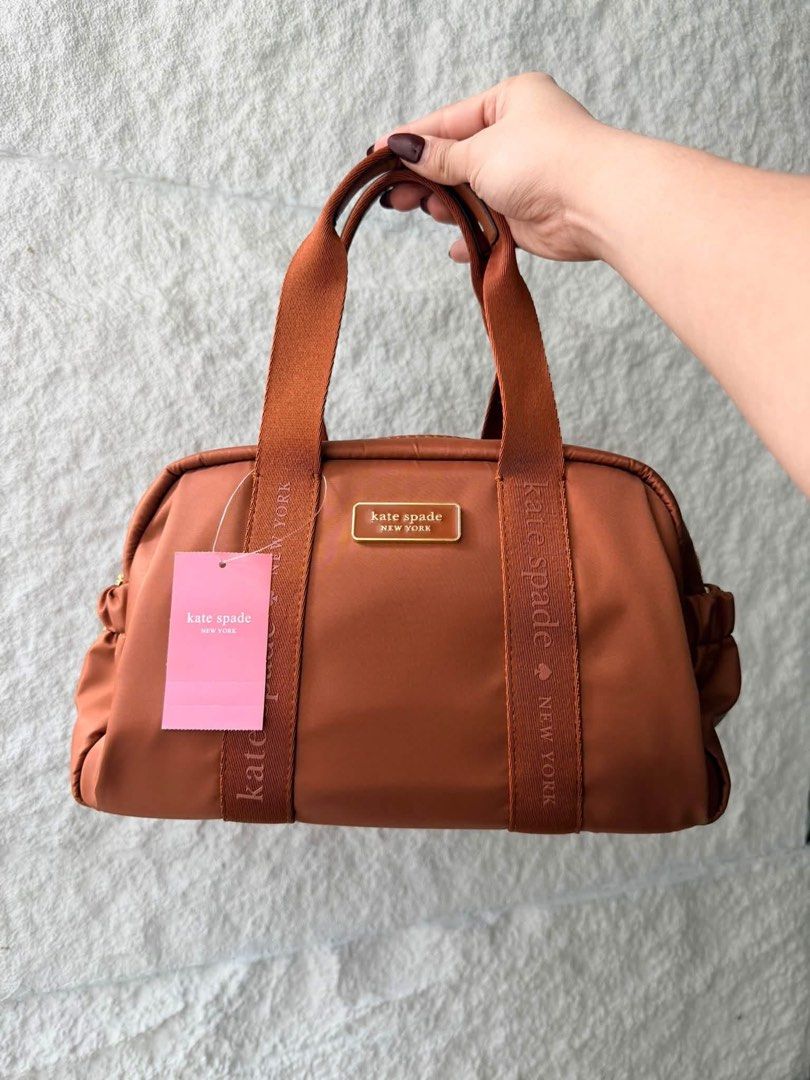 Kate Spade Carter Nylon Satchel (Category: Shoulder Bags) located in Binan City. Submitted by pinkykeenshop (Listing ID 1470402951, Image 1). Description: .