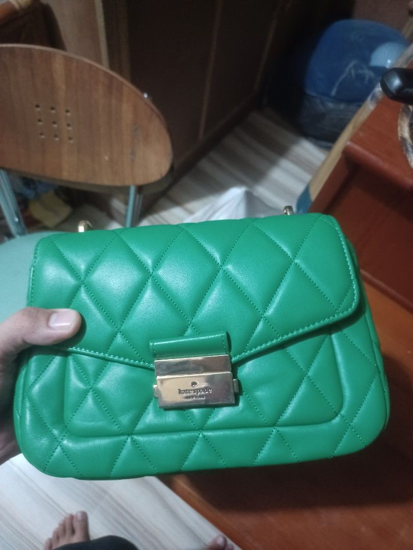 Kate spade leather bag (Category: Luxury Bags & Wallets) located in Cauayan City . Submitted by cuzthriftshop (Listing ID 1470425691, Image 2). Description: open for video call on messenger if interested.