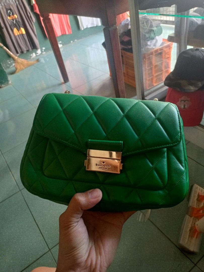 Kate spade leather bag (Category: Luxury Bags & Wallets) located in Cauayan City . Submitted by cuzthriftshop (Listing ID 1470425691, Image 1). Description: open for video call on messenger if interested.