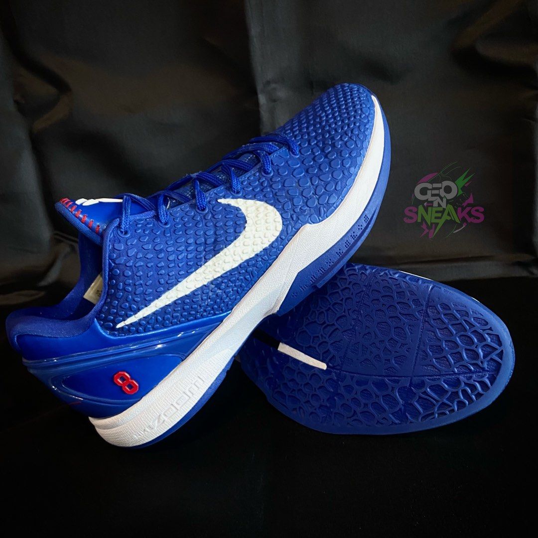 KB VI Protro “Dodgers” (Preowned Pair) Size 10.5M US (Category: Sneakers) located in Davao. Submitted by geonsneaks (Listing ID 1470438142, Image 3). Description: STEALLL KOBEEE 🔥😮 A 𝑲𝑩 6 𝑫𝑶𝑫𝑮𝑬𝑹𝑺 at this 𝐏𝐑𝐈𝐂𝐄⁉️👀 KB VI Protro “Dodgers” (Preowned Pair) Size 10.5M US ₱12,999 😵 Issues: Heel drags, minor insole logo wear, lint on inner heel tab Other sizes are open for preorder. 📩Message us for more info. #mambamentality #basketbal