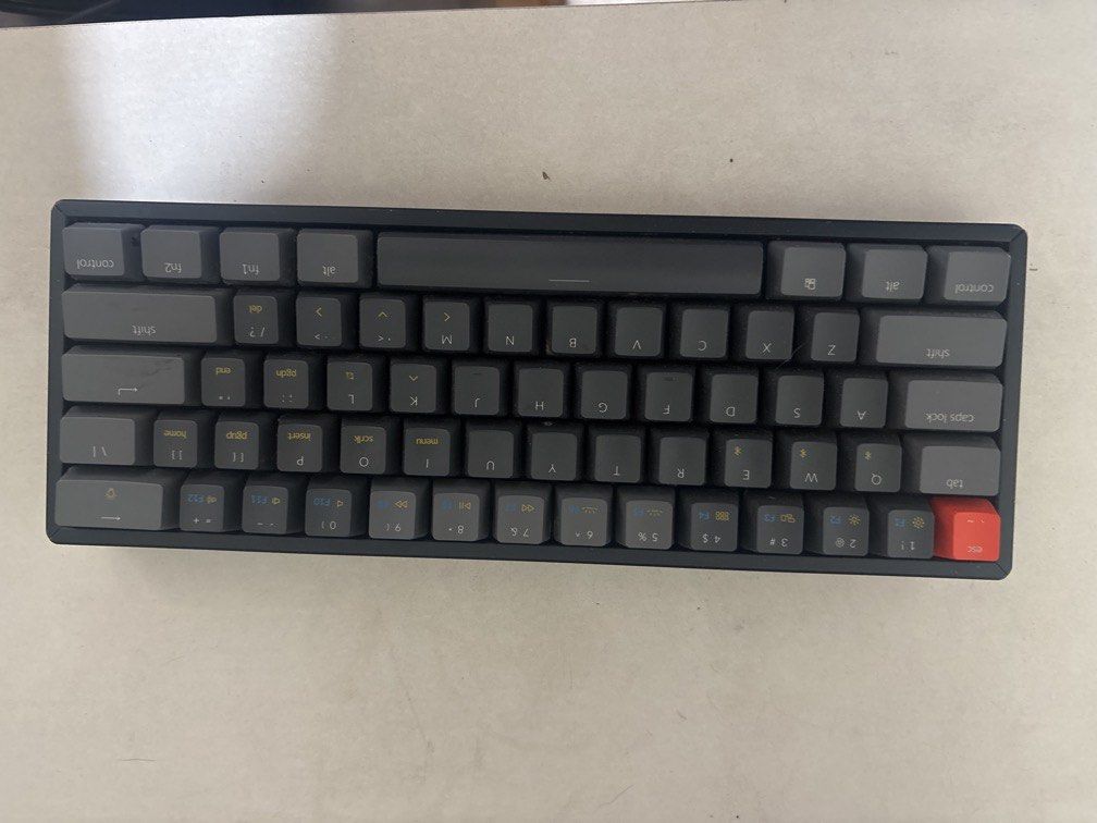 Keychron k12 60% (Category: Computer Keyboard) located in Las Pinas. Submitted by jonbrylle (Listing ID 1470418751, Image 1). Description: Slighty used - no box with usb c.