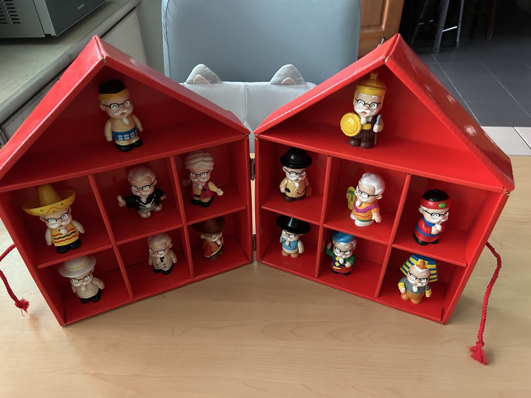 KFC Colonel Sanders Figurine House Collection, Toys & Collectibles ...