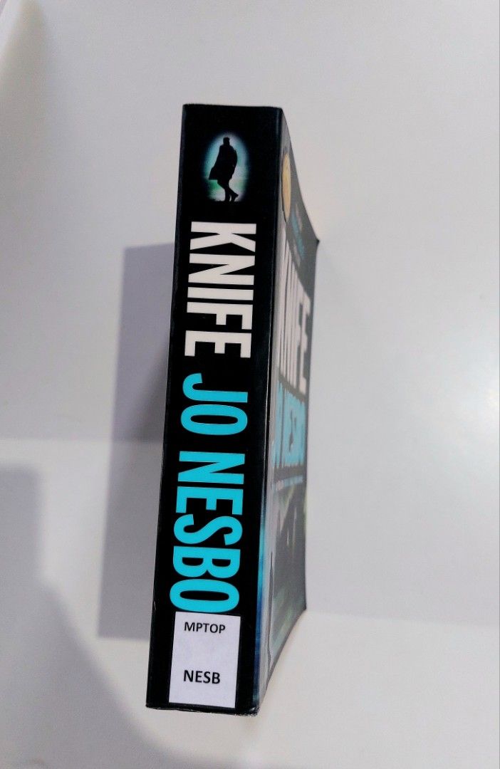 Knife by Jo Nesbo (UK large paperback) (Category: Storybooks) located in Batangas. Submitted by solanasupersale (Listing ID 1470438340, Image 3). Description: 📚 major bookshelf clean out / clearance sale ~ — RFS: decluttering my bookshelves and switching to digital books — MOP: Gcash | fast shipping *feel free to send a message if you wish to negotiate the price :).