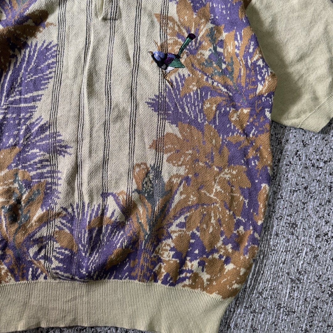 Knited Polo Shirt (Category: Coats, Jackets and Outerwear) located in Baguio. Submitted by secondoption.ph (Listing ID 1470502291, Image 3). Description: Fitting medium-large Length 26.5 Width 21.