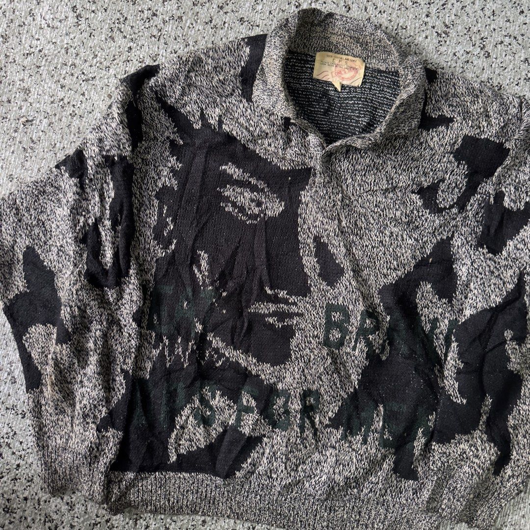 Knited Polo Sweater (Category: Coats, Jackets and Outerwear) located in Baguio. Submitted by secondoption.ph (Listing ID 1470508856, Image 2). Description: Fitting medium Length 23.5 Widrh 23.