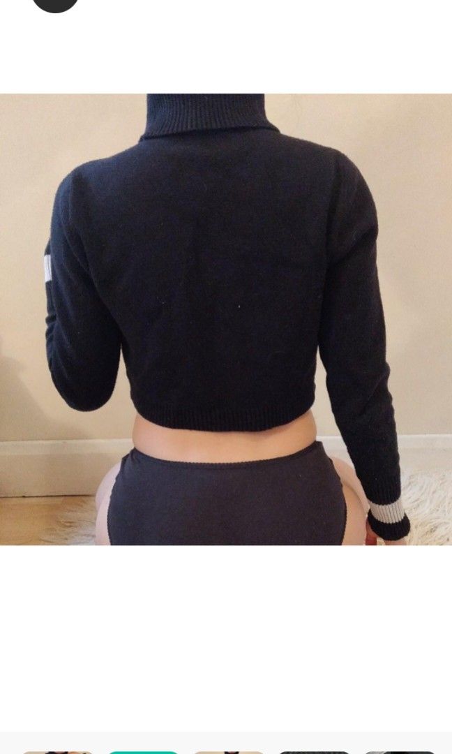 Knitted zara crop fitted (Category: Longsleeves) located in Manila. Submitted by icamalicdem29 (Listing ID 1470395345, Image 2). Description: .