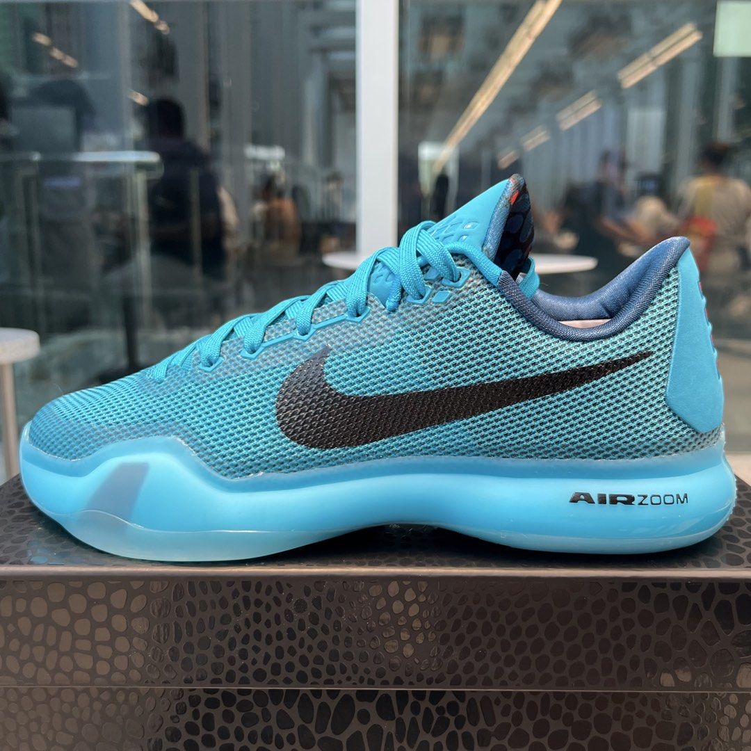 Kobe 10 Protro Lagoon (Category: Sneakers) located in Calamba. Submitted by jedgi (Listing ID 1470470049, Image 1). Description: Kobe 10 Protro Blue Lagoon Size 9 BNDS 12,995 Meet-up: Makati Shipping: Lalamove or LBC Follow us on Facebook: Pace PH On IG: @atyourownpaceph.