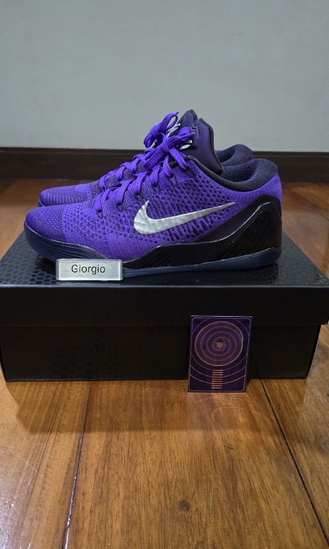 Kobe 9 elite low protro - moonwalker - sz 9 (Category: Sneakers) located in Quezon City. Submitted by doubleot (Listing ID 1470529577, Image 3). Description: 📍QC Tomas Morato Area Kobe 9 Elite low protro - moonwalker Local Release 11399php worn 1x w/ e-receipt can do meet ups! 🙂.