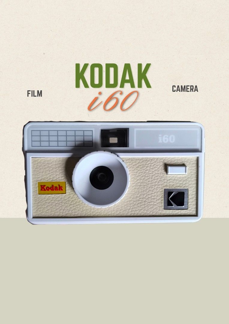 Kodak i60 Film Camera (Category: Cameras) located in Quezon City. Submitted by chindria (Listing ID 1470386434, Image 1). Description: - Brandnew - in good condition - No issues - With original box and strap PM for inquiries 💌.