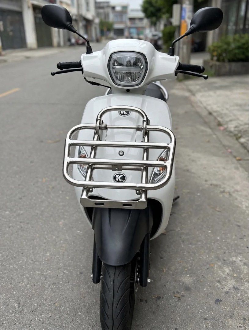Kymco LIKE 125/150 Stainless Front Carrier (Category: Body Parts and Accessories) located in Paranaque City. Submitted by midnightsky777 (Listing ID 1470405009, Image 2). Description: Brand new Complete accessories For kymco like 125/150.