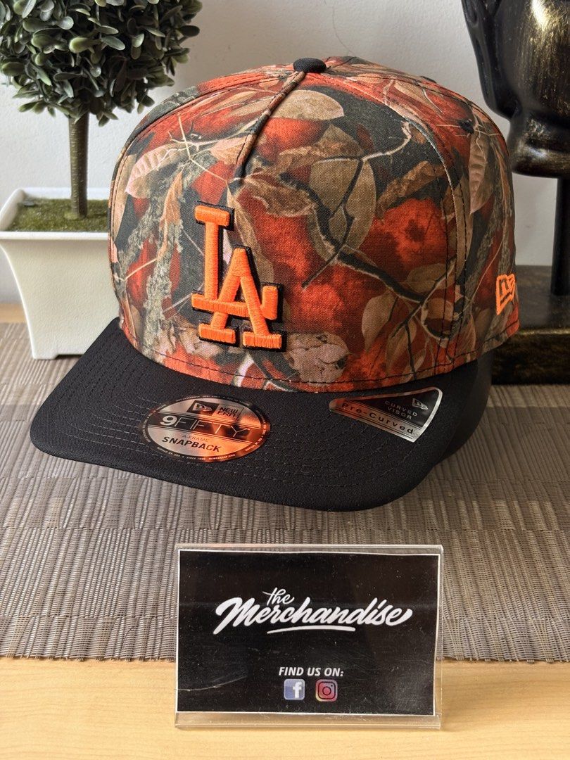 LA Dodgers “Fall Leaves” 950 a frame (Category: Caps & Hats) located in Las Pinas. Submitted by themerchandise_ph (Listing ID 1470372738, Image 3). Description: ‼️❇️H A T S F O R S A L E❇️‼️ ◽️Los Angeles Dodgers☑️☑️☑️ ◽️Style: 9F1FTY A Frame Snapback ◽️Design: “🍁Fall Leaves🍂” ◽️Brand : N3W €RA🧢🧢🧢 ◽️Price: PHP2,100(each)💸 + Shipping📦 ◽️COP☑️COD☑️Installment☑️DP Required ◽️100% Legit and Brand new💯 ◽️No returns/cancellations/change item❌ ◽