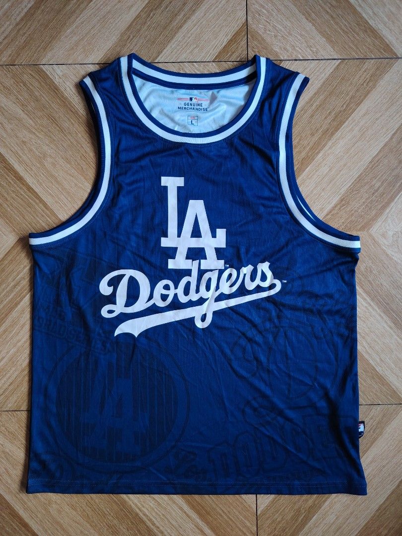LA DODGERS JERSEY (Category: Activewear) located in Marikina City. Submitted by kingdrel (Listing ID 1470370131, Image 1). Description: LA DODGERS JERSEY W 22.5 L 29 VERYGOOD CONDITION NO ISSUE COLORATE 9.5-10.
