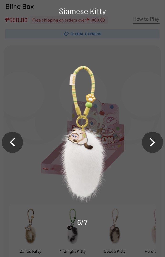 Labubu Cat Mode On Pendant - Siamese (Category: Plushies & Soft Toys) located in Valenzuela. Submitted by greyzeep (Listing ID 1470443902, Image 2). Description: Labubu Cat Mode On Pendant - Siamese Kitty SRP: ₱550 Selling for ₱499 Opened bottom part of box Sealed Complete inclusions 📝Pay as you order Mode of Payment: GCASH, BPI, Eastwest, Maribank 📍Valenzuela Delivery: Lalamove, Grab, J&T, LBC, etc Meet up: Valenzuela only, SM North (by schedu