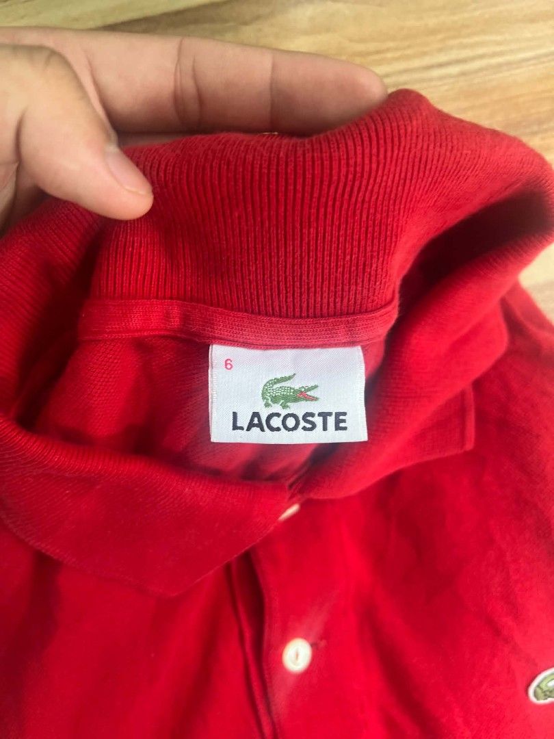 LACOSTE (Category: Tshirts & Polo Shirts ) located in Davao. Submitted by chadbryner12 (Listing ID 1470429108, Image 3). Description: ✅590 ship ✅need wash fresh bale ✅size 6 ✅non negotiable ✅CR 10/10.