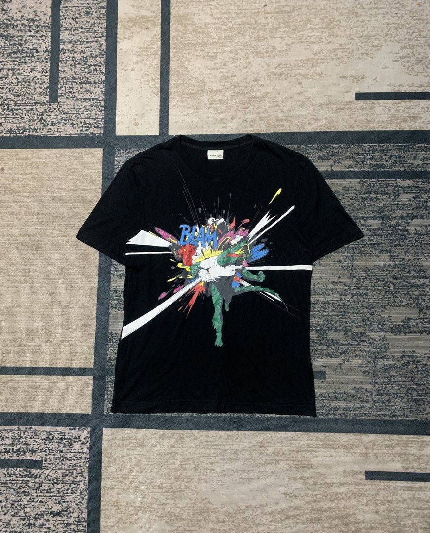 Lacoste “Blam” graphic tee (Category: Formal Shirts) located in Cebu City. Submitted by thriftsh1t.ph (Listing ID 1470502200, Image 1). Description: W20 L27.