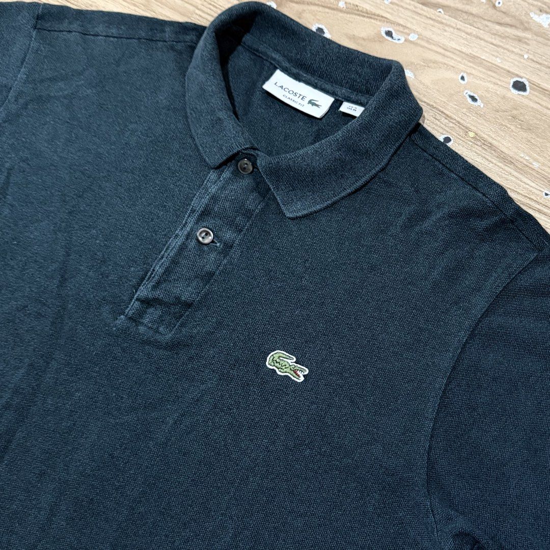 Lacoste Polo Shirt (Category: Tshirts & Polo Shirts ) located in Davao. Submitted by ckkb1821 (Listing ID 1470363098, Image 2). Description: Lacoste Polo Shirt Size 4 US Medium (20.5 x 25"L) Excellent condition, no issue ₱1,299 only + SF.