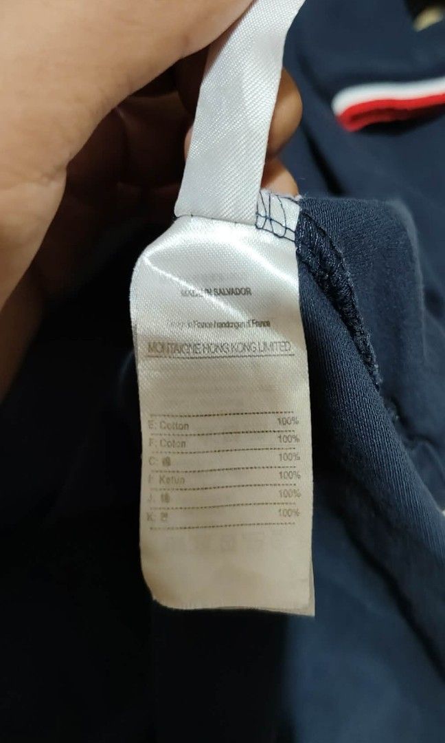 LACOSTE POLO SHIRT (Category: Tshirts & Polo Shirts ) located in Tubigon. Submitted by negosyanthrift (Listing ID 1470465875, Image 3). Description: Size:Large 20.5x27-28 Issue washable stain As new condition Need wash only 🏷️849+sf.
