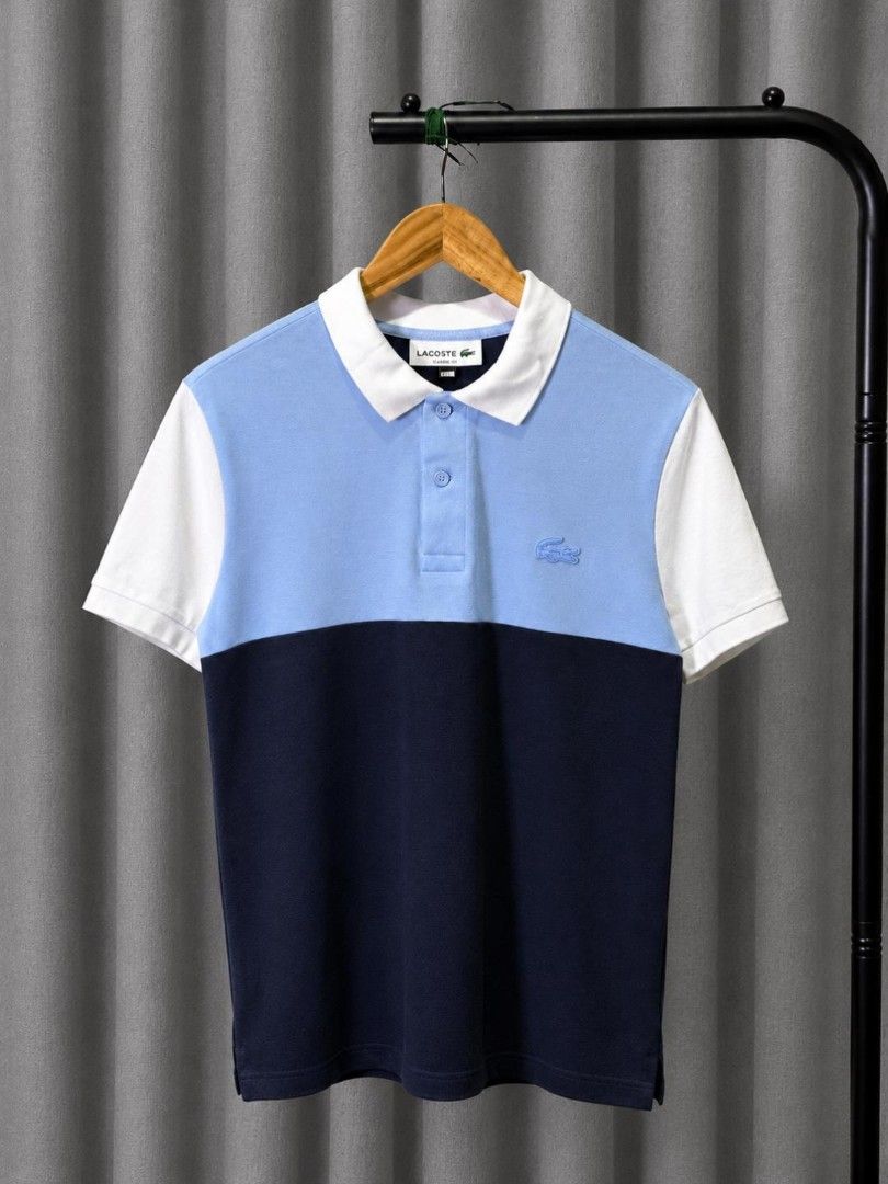 LACOSTE TRITONE POLO SHIRT (Category: Tshirts & Polo Shirts ) located in Davao. Submitted by blazing.rachel02 (Listing ID 1470494743, Image 1). Description: Size 3 on tag 19 x 27 Bagong bago pa No issue.