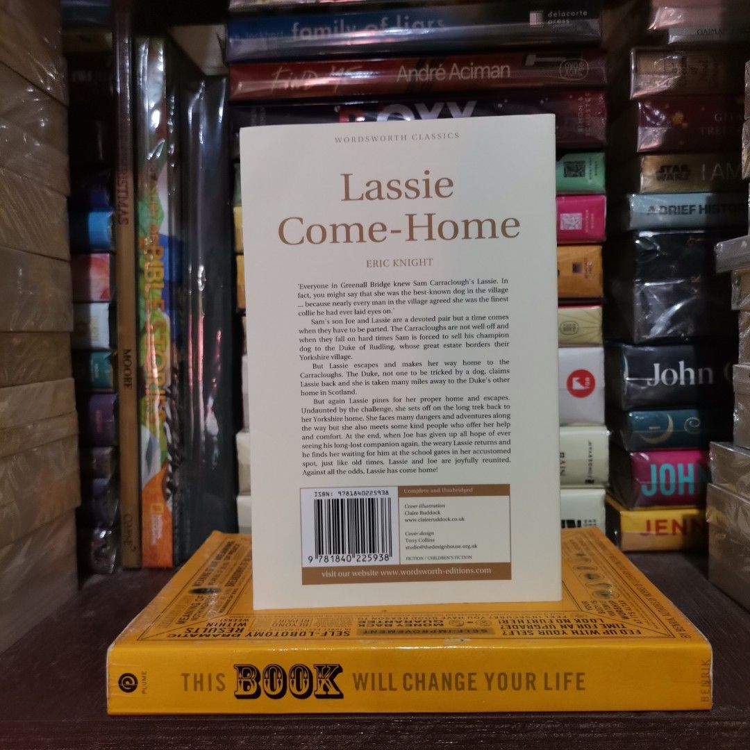 Lassie Come-Home by Eric Knight [authentic] (Category: Storybooks) located in Zamboanga. Submitted by papelatpangarap (Listing ID 1470415329, Image 2). Description: .