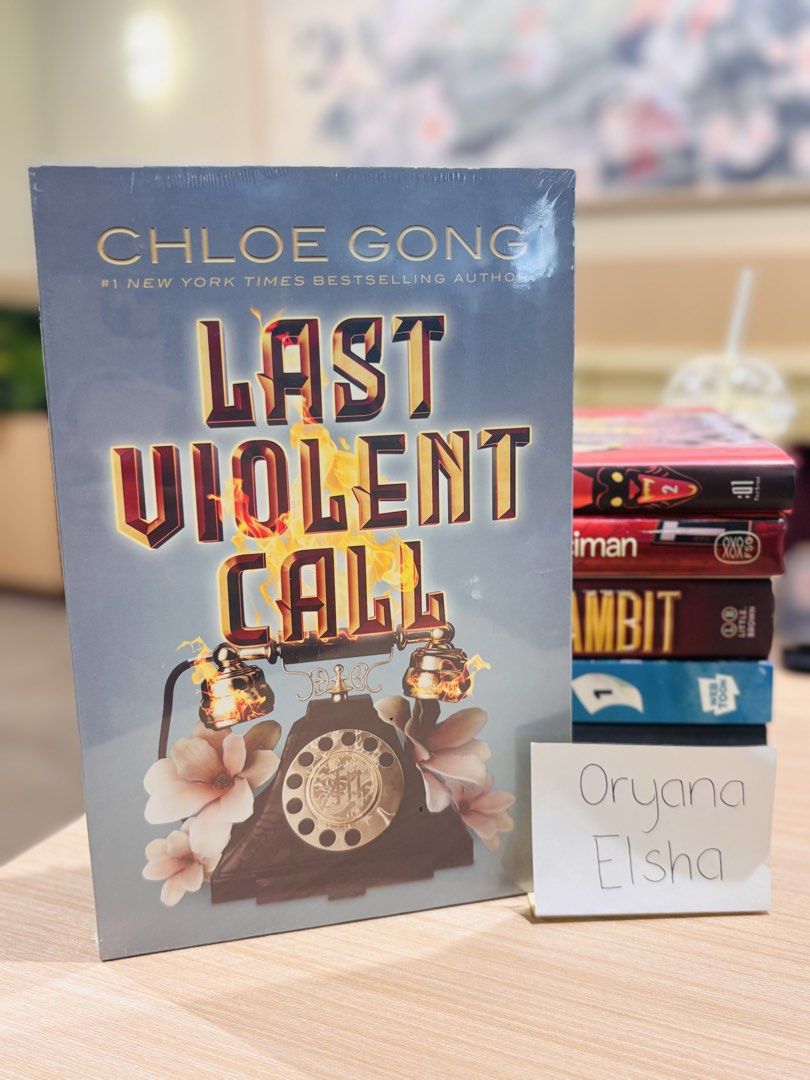 Last Violent Call by Chloe Gong paperback book (Category: Storybooks) located in Manila. Submitted by yanastash (Listing ID 1470427978, Image 1). Description: - Title: Last Violent Call by Chloe Gong - Format: Paperback edition - Condition: Brand new, unopened, and still in original plastic seal - Genre: Young Adult (YA) fantasy fiction - Ideal for: Book collectors and fans of the author.
