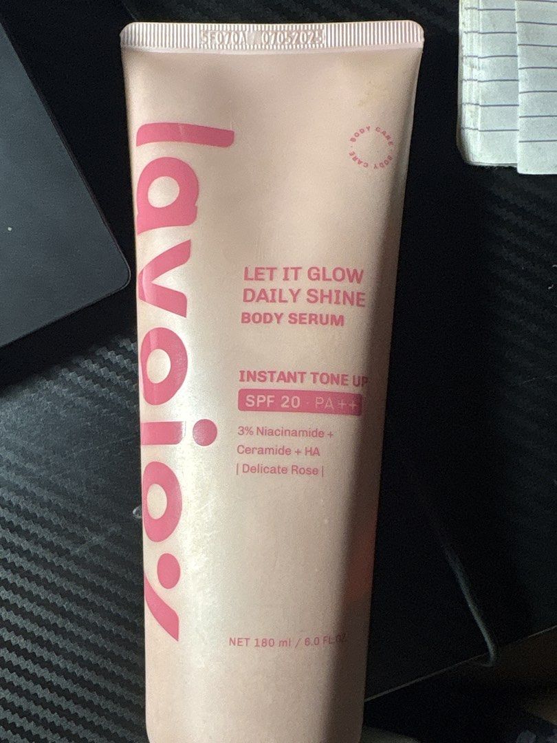 Lavojoy tone up cream lotion (Category: Body Care) located in Taguig. Submitted by 4ly.finds (Listing ID 1470524603, Image 1). Description: 85 percent full has spf 20 pa++ (the lightest shade).