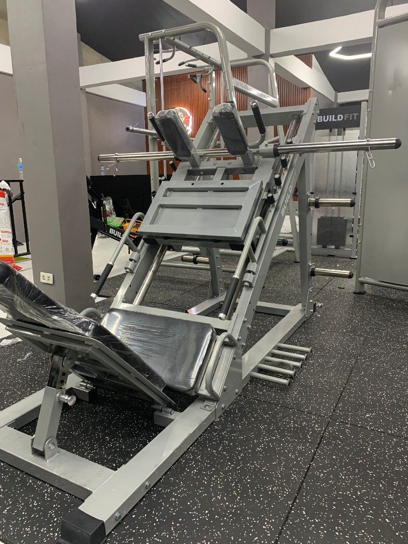 Leg Press/Hack Squat Machine 2in1 (Category: Weights & Dumbbells) located in Caloocan City. Submitted by protein888 (Listing ID 1470413796, Image 2). Description: .