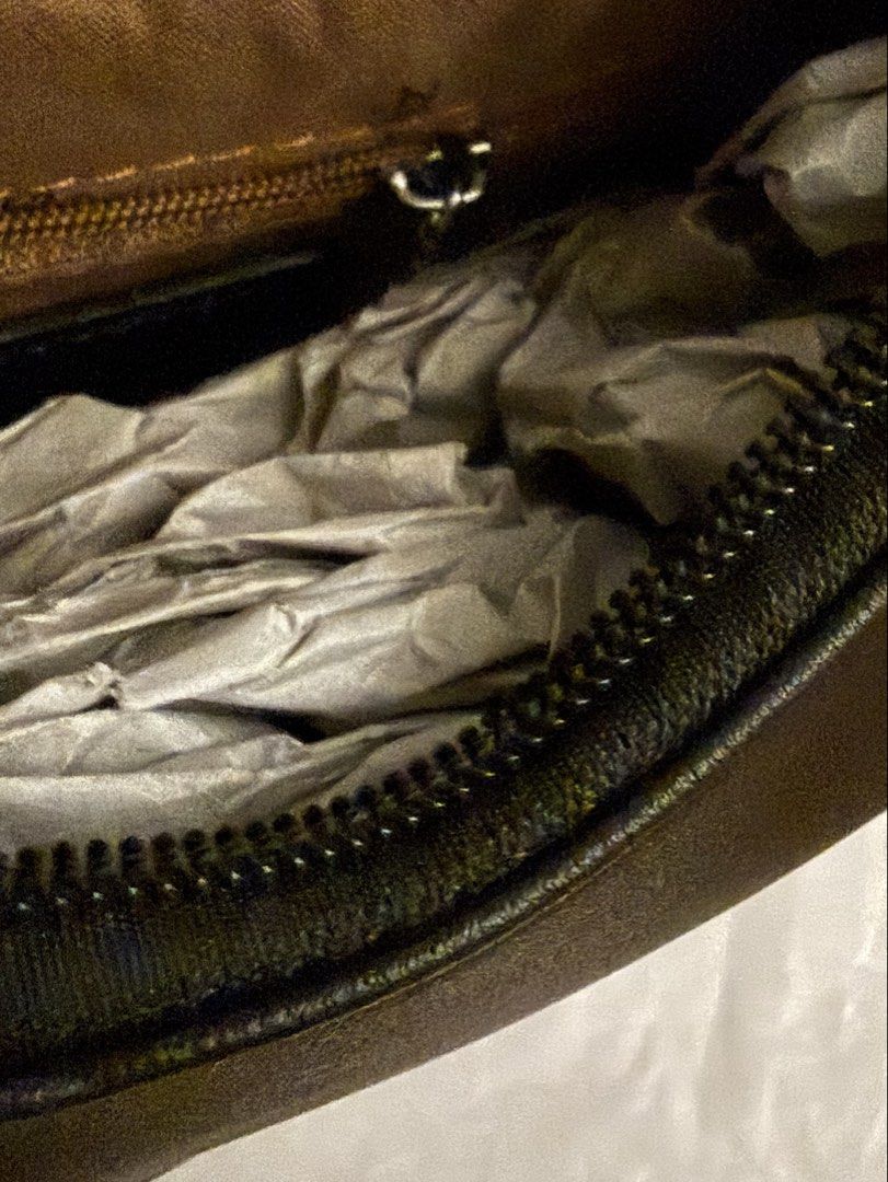 Legentiz Black Shoulder Bag Crescent Hobo (Category: Shoulder Bags) located in Bulacan. Submitted by emjay_17 (Listing ID 1470429631, Image 3). Description: - Brand: Legentiz - Style: Black crescent shoulder bag (never used, clean shape) - Material: Smooth faux leather with silver-tone hardware - Closure: Secure zipper closure - Branding: Brand logo printed on the front - Interior: Brown lining with an extra zipper pocket - Condition: Brand new, 